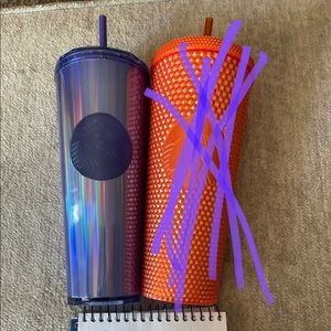 Starbucks BNWT blue kaleidoscope dome cup